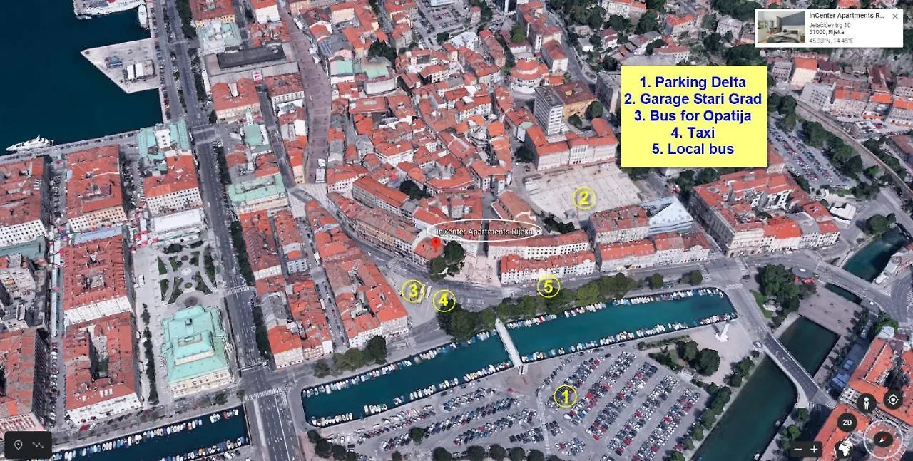 Incenter Apartments Rijeka Croatia